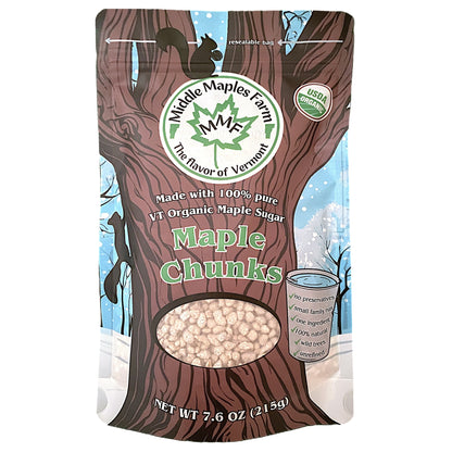 Organic Maple Sugar Chunks